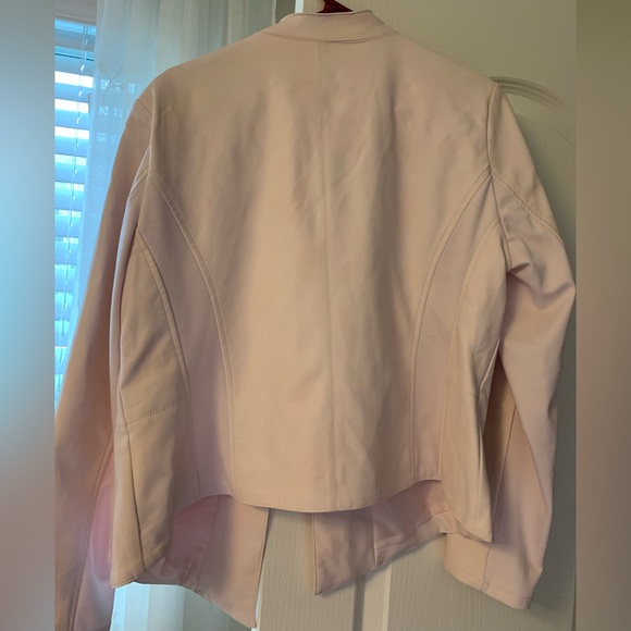 RICKIS Pretty in Pink Vegan Leather Jacket - Picture 3 of 4